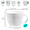 30 Ounce Jumbo Soup Bowl Ceramic Coffee Mug for Soup Coffee and Tea