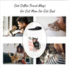 Cat Mug 12 Ounce Coffee Cup Double-Wall Ceramic Mug for Cat Mom