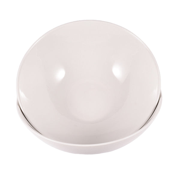 Porcelain White Bowls 41 Ounce Set of 2