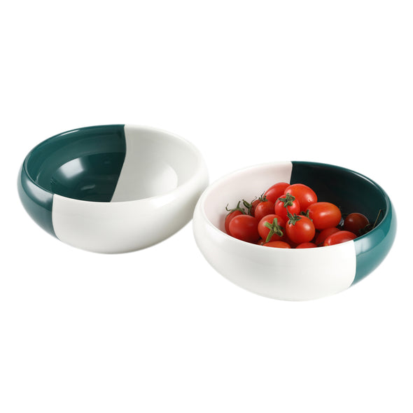 7.5inch Ceramic Bowls Set of 2 for Soup Ramen Salad Pasta